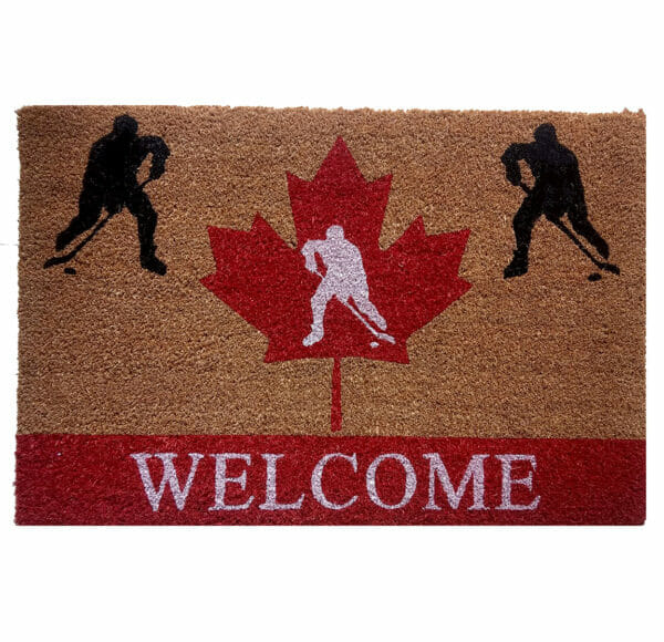 Hockey Welcome Mat