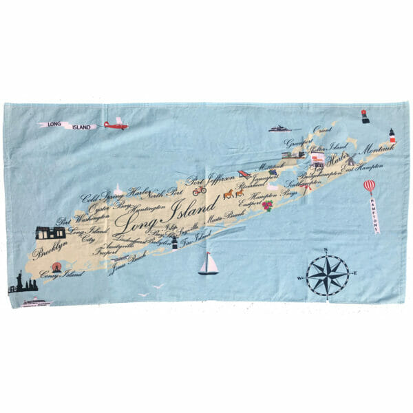 Long Island Beach Towels by Taylor and Co