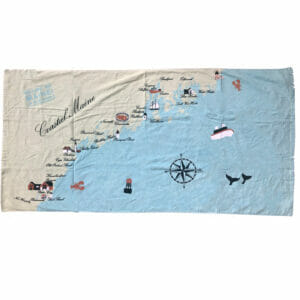 Maine Beach Towels by Taylor and Co