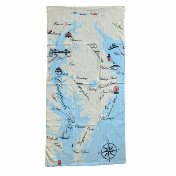 Mid Atlantic Beach Towels by Taylor and Co