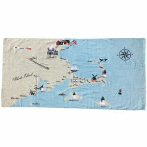 New England Beach Towels by Taylor and Co