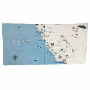 Northern California Beach Towels by Taylor and Co