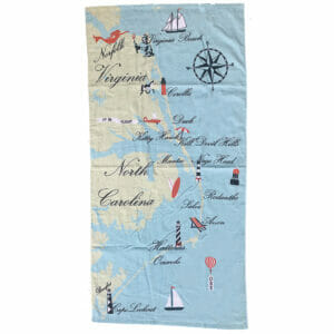 OBX Beach Towels by Taylor and Co