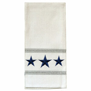 navy star towels