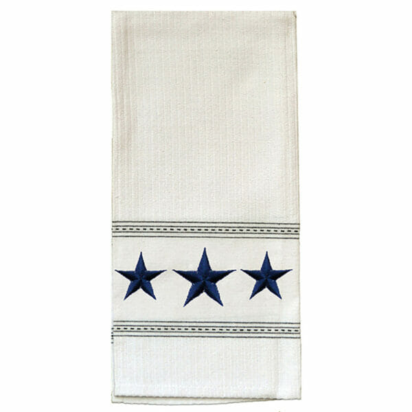 navy star towels